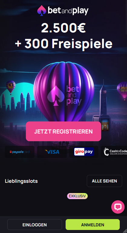 Betandplay Casino Login