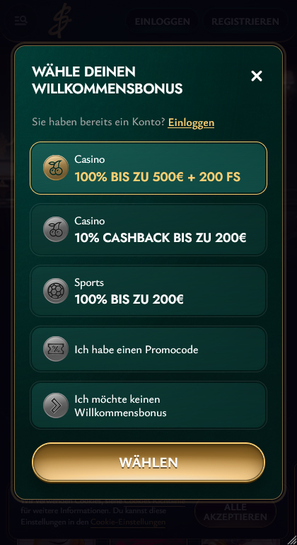 Cashed Casino Login