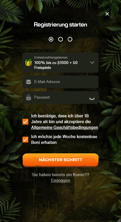 Cashwin Casino Login